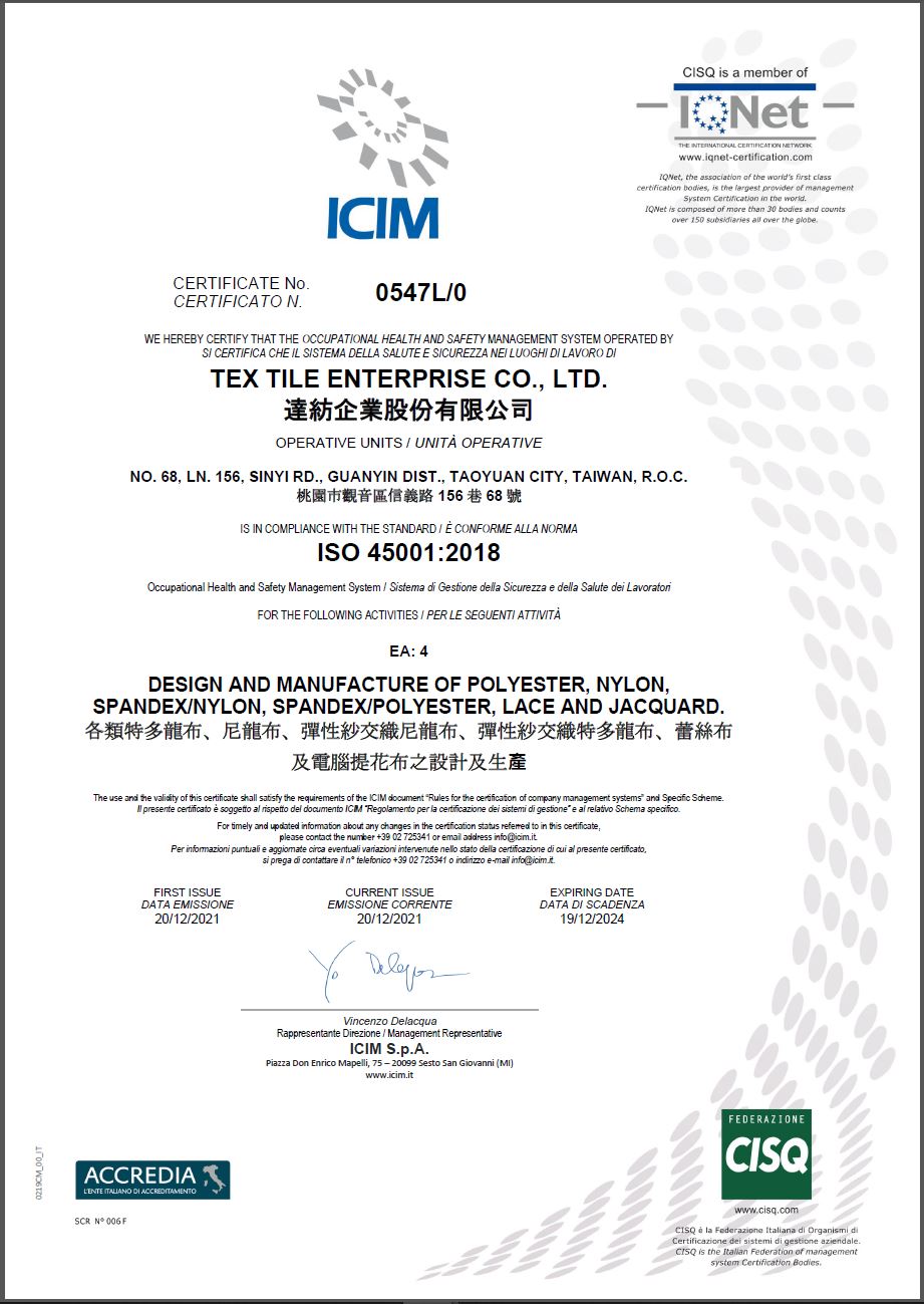 ISO 45001 TT